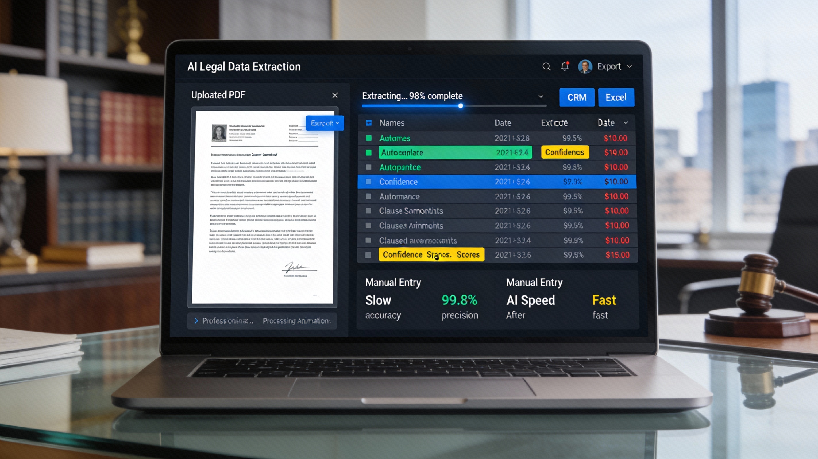 Legal Data Extraction