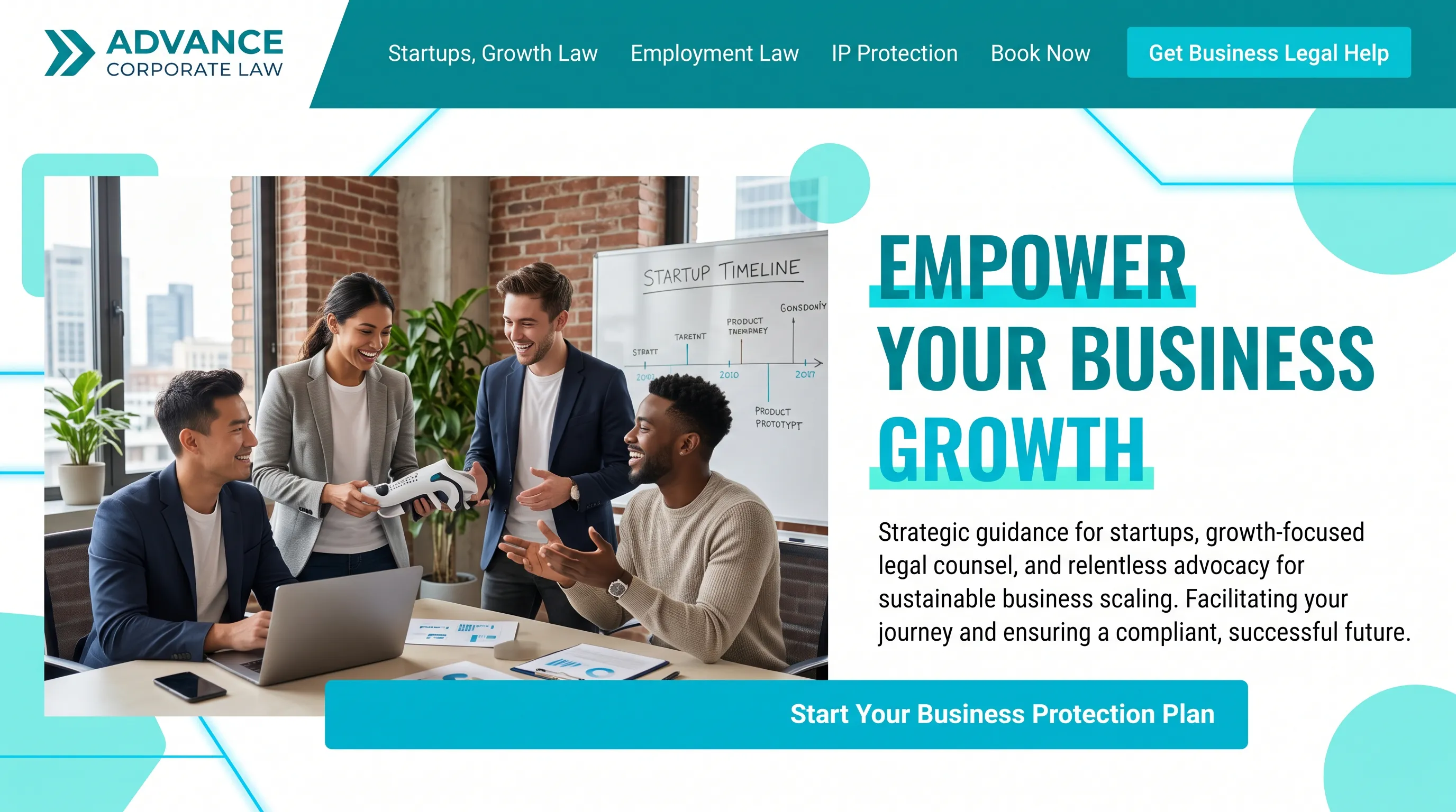 Startup & Growth-Focused Concept