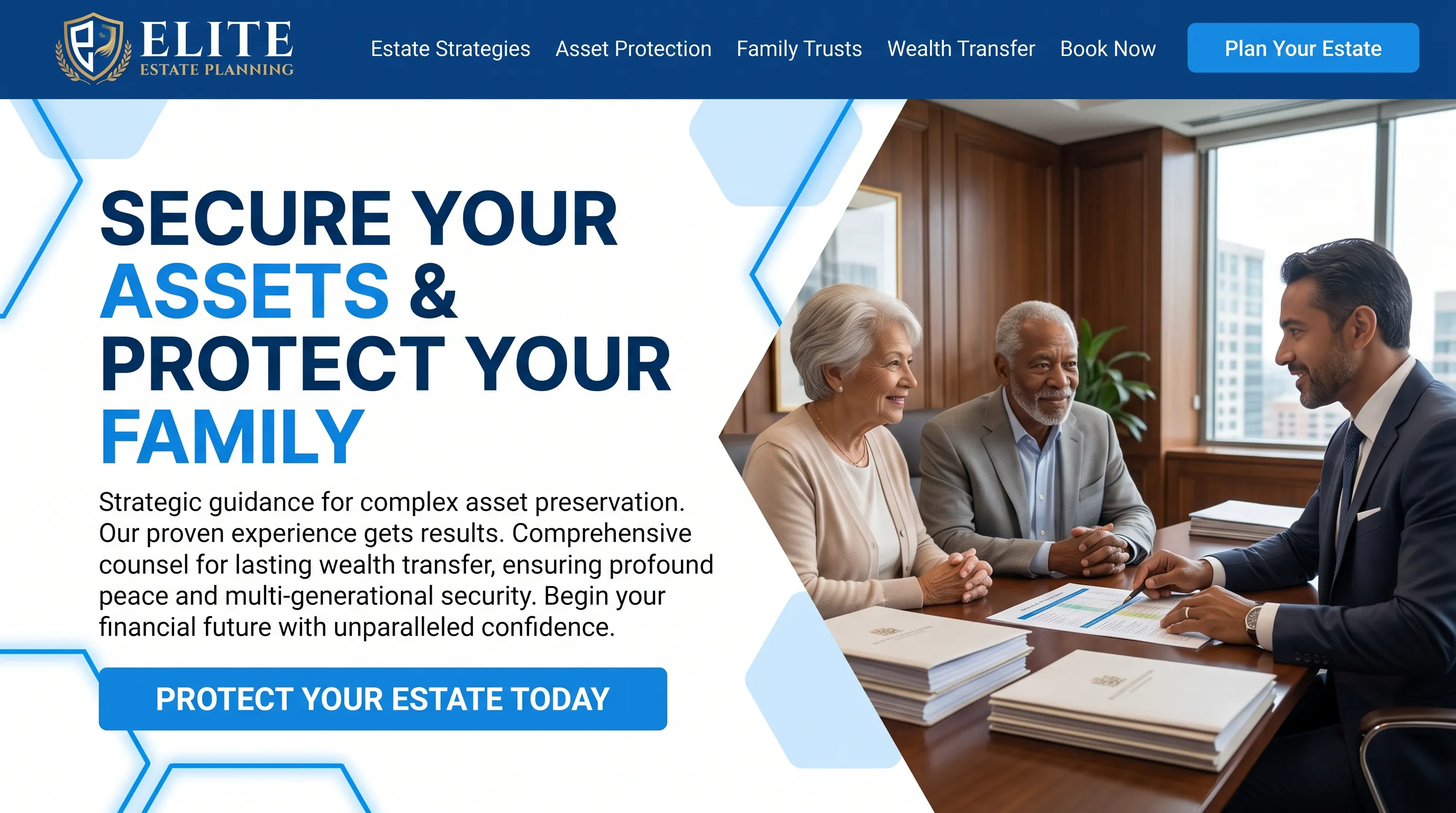 Modern Estate Planning Layout
