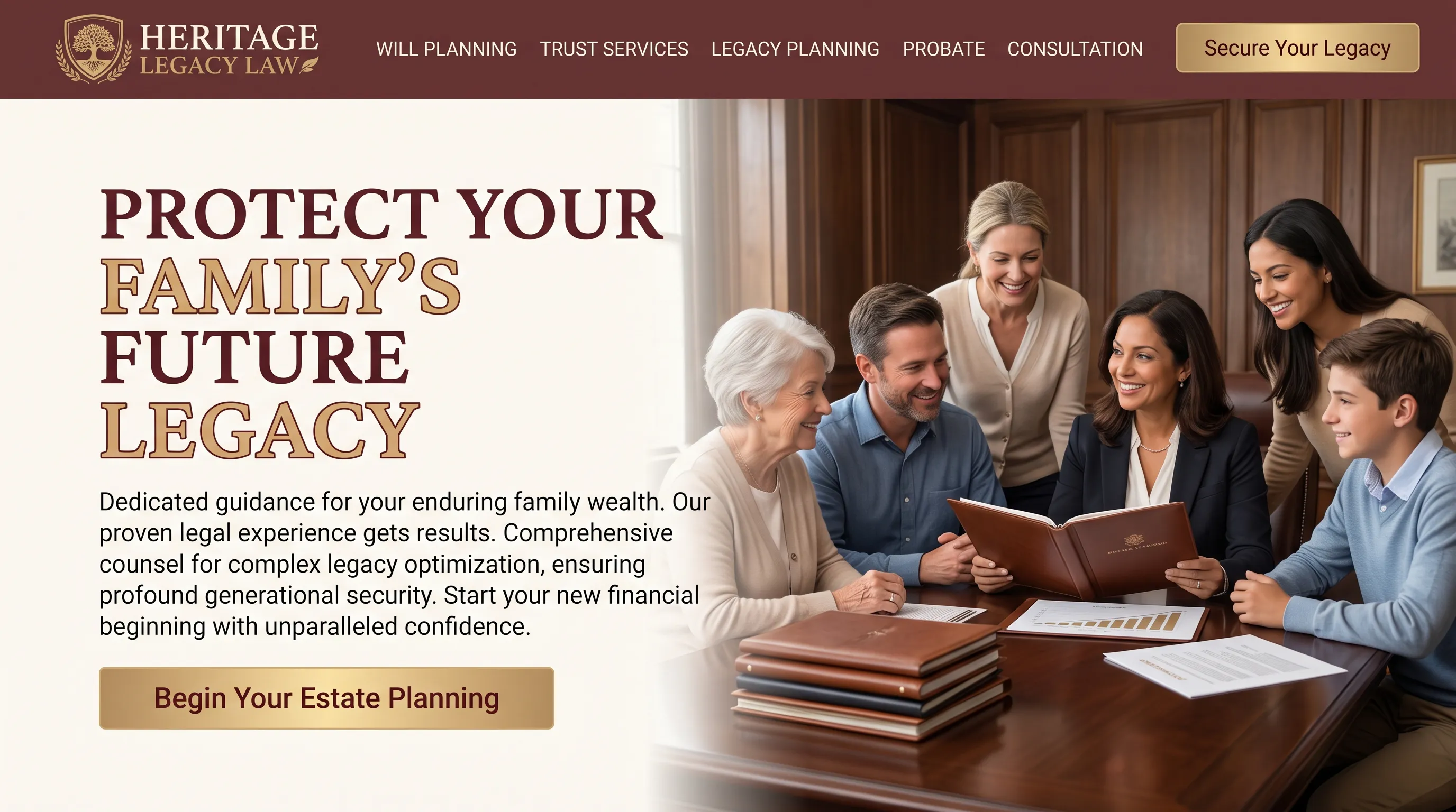 Premium Legacy Planning Design